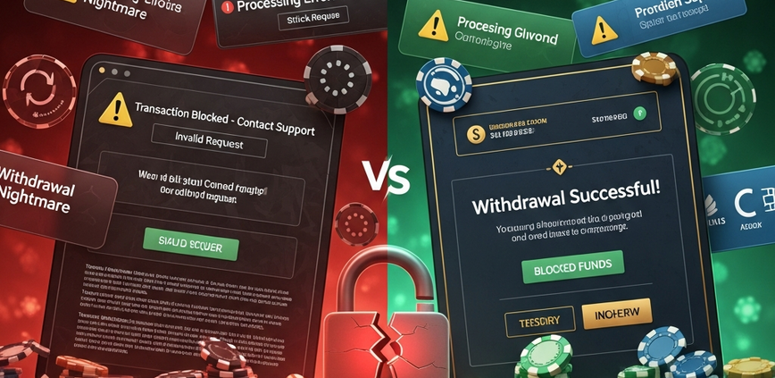 scam-vs-legit-withdrawal-contrast