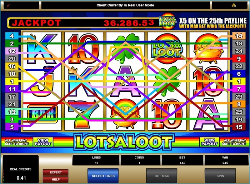 i8 (iBET) Slot 15 Paylines play method introduction (2) The Popular 15 Paylines Slot – Lotsa Loot 5 Reel