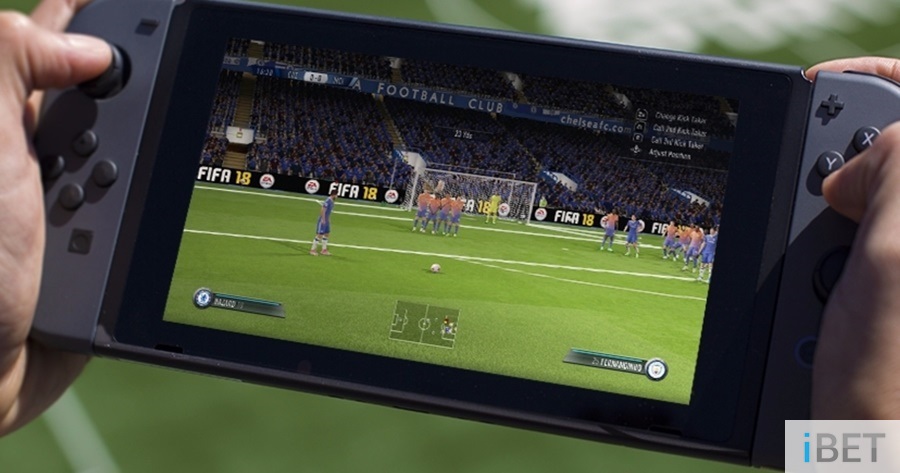 iBET gives you Switch+FIFA 18. You can feel the excitement of World Cup at home!