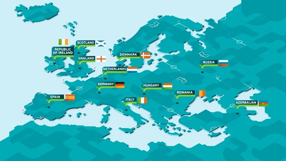 UEFA Euro 2020 Hosts