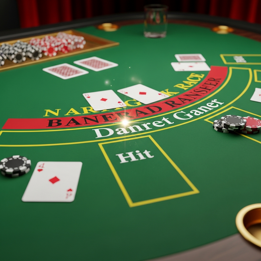 Illustrates the core 'Hit or Stand' decision-making process in blackjack, specifically for a challenging hand like 16 against a strong dealer card.