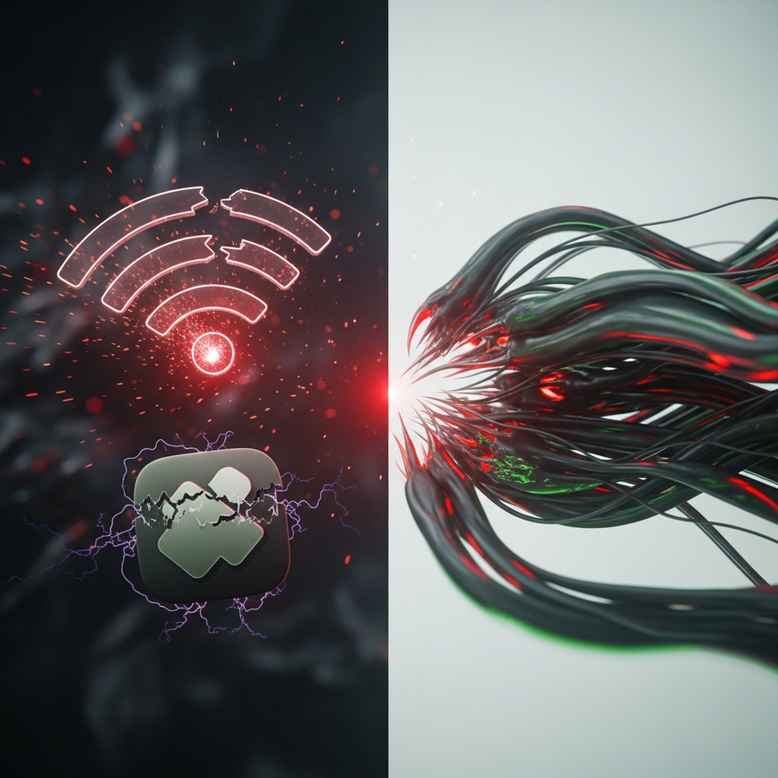 To visually represent the contrast between common mobile casino security threats (like unsecured Wi-Fi or malicious apps) and the essential protective measures (like encryption and secure connections).
