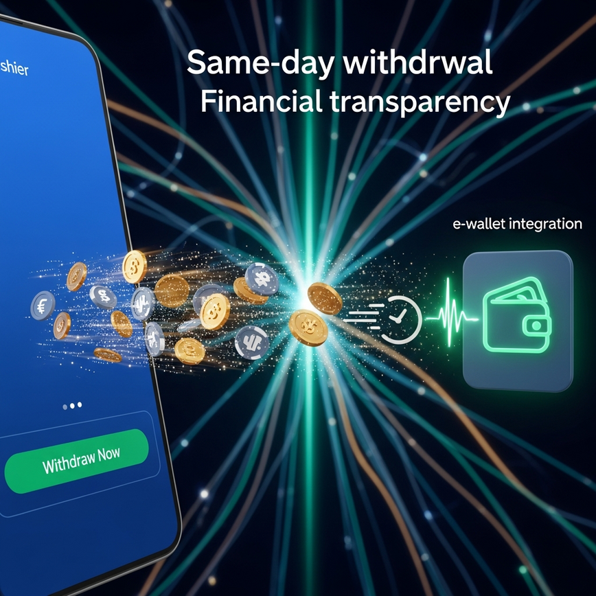 Highlights the speed, reliability, and financial transparency of withdrawals, a key trust factor for Malaysian players.