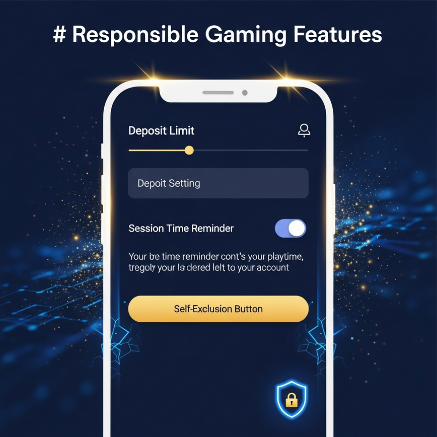 Visualizes responsible gaming tools and technology for bankroll management on a <a href=