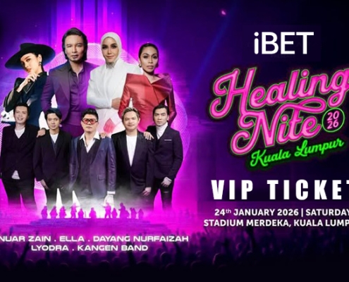 Healing Nite Concert Kuala Lumpur 2026 — January 24 at Stadium Merdeka | Lineup, Ticket Prices, and How to Win Tickets via iBET Lucky Draw