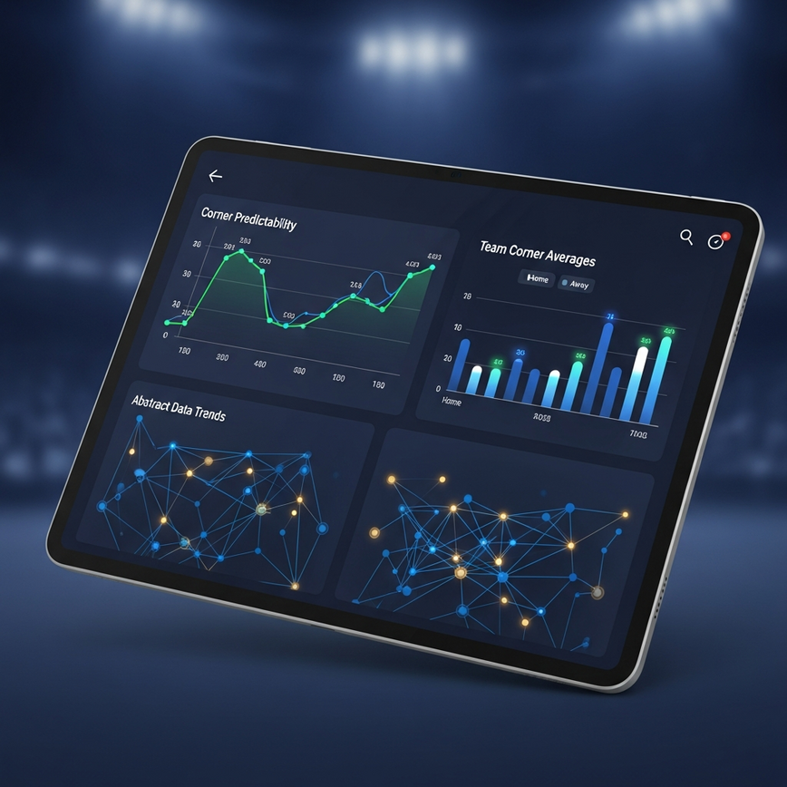 Illustrates the concept of statistical analysis and predictable patterns in corner markets, emphasizing the value proposition.