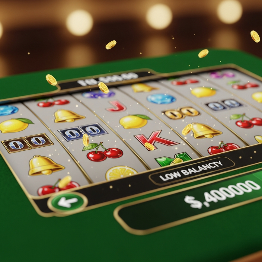 Illustrates the characteristics of a low volatility slot game, emphasizing frequent small wins and a stable gaming experience.