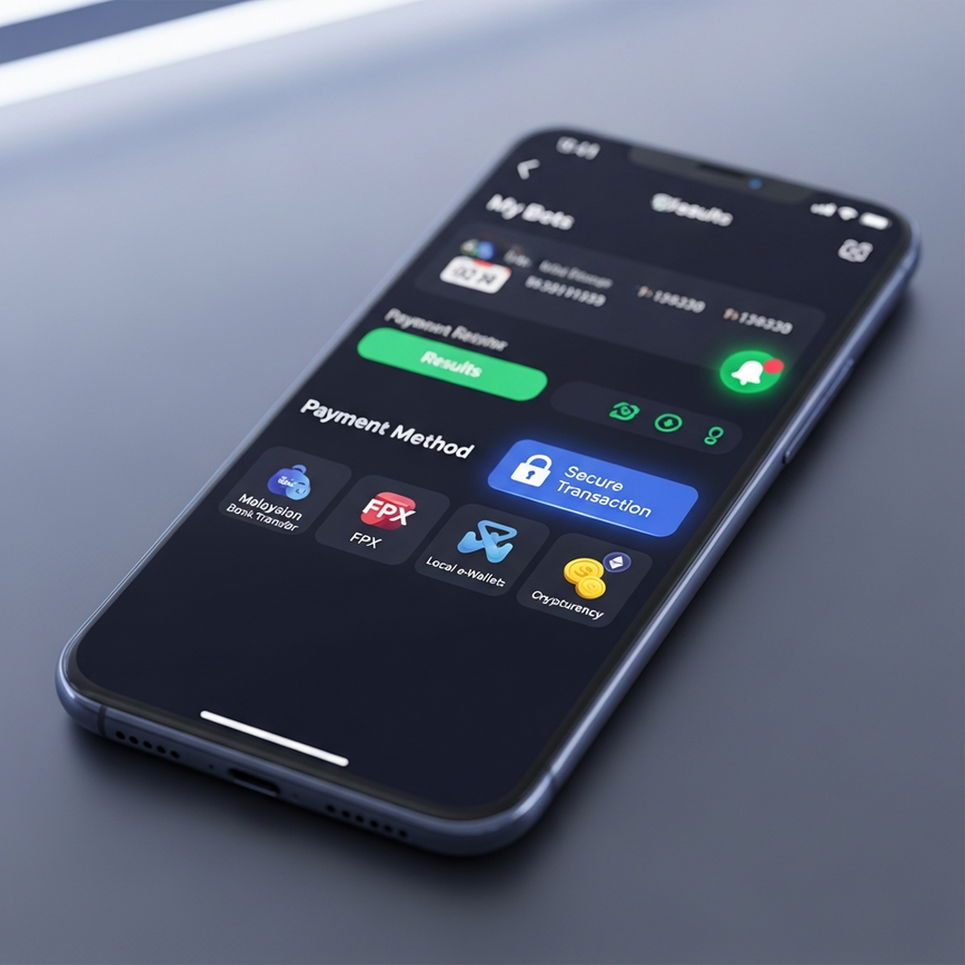 Highlights the convenience and security of the mobile application and various payment methods available on the platform.
