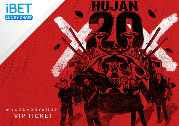 Hujan Malaysia Concert 2026 — 20th Anniversary Live at Bukit Jalil | iBET Lucky Draw Concert Rewards