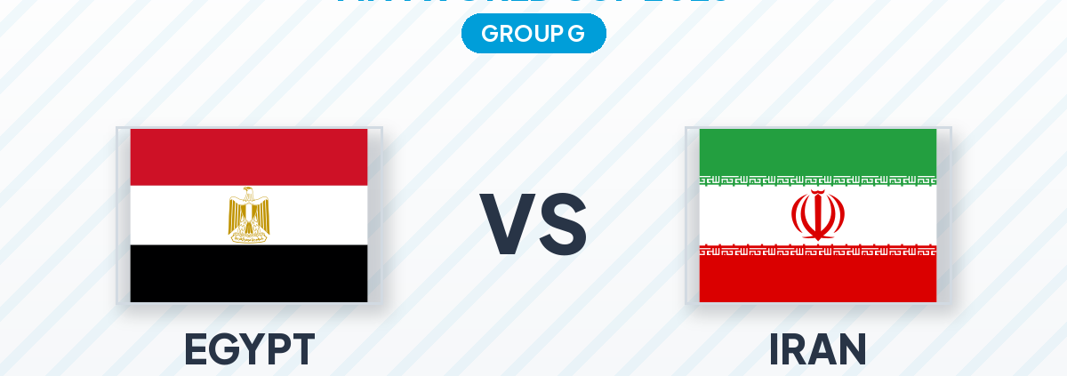 World Cup 2026 Group G Showdown: Egypt vs Iran Preview, Odds and How to Win with iBET Football Bingo